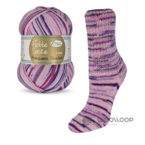 2064 Flotte Socke 4f Primavera Stretch 1905 skarpetka woolloop