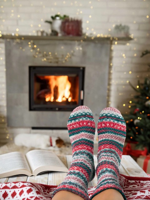 Hot Socks Glitter skarpetki swiateczne