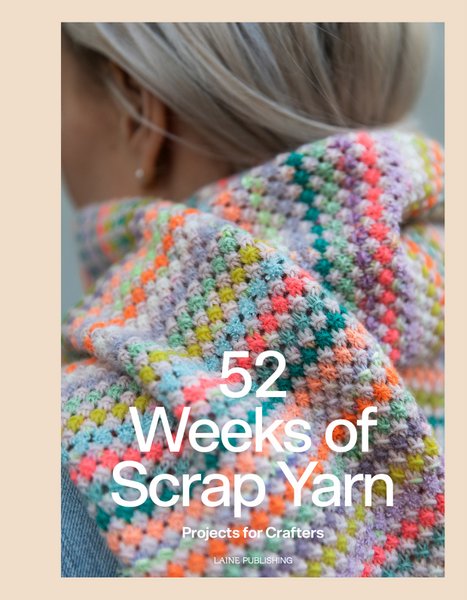 Laine 52 weeks of Scrap Yarn ENG ksiazka wzory dziewiarskie sklep woolloop
