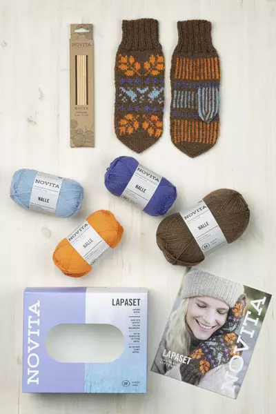 Novita Nalle pakiet dziewiarski rekawiczki zakardowe sklep woolloop Novita Nalle pakiet dziewiarski rekawiczki zakardowe sklep woolloop