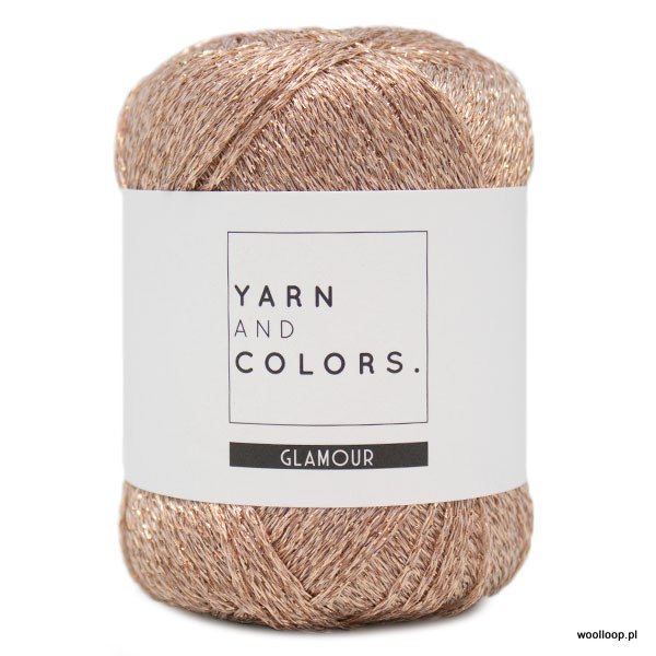 Yarn and Colors Glamour 101 ROSE woolloop 1