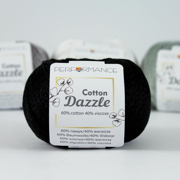 Cotton Dazzle 01 czarny