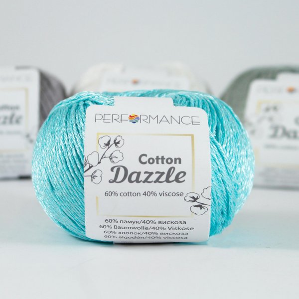 Cotton Dazzle 122 akwamaryna