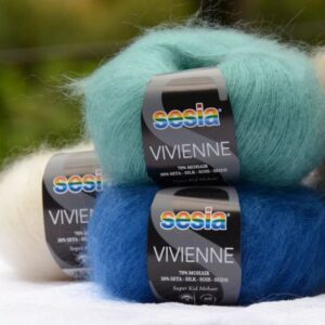 niebieska wloczka sesia vivienne kid silk sklep wloczki woolloop