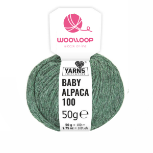 produkty Woolloop Yarns wloczka Baby Alpaca DK szmaragdowy