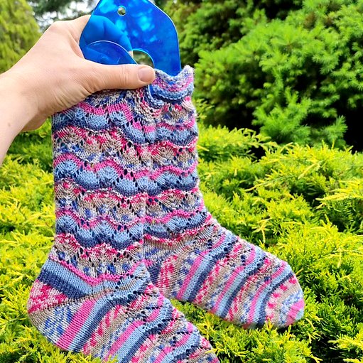 skarpety na blokerach KnitPro Aqua skarpety na blokerach KnitPro Aqua