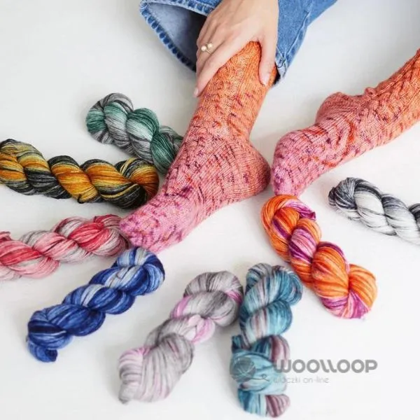sock yarn Meilenweit JAM hand dyed lana grossa
