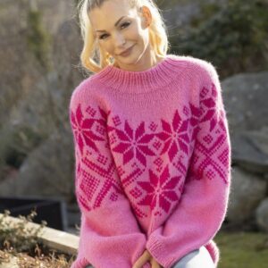 sweter LUNA alpaca bris viking garn sklep woolloop