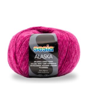 wloczka Sesia Alaska 4565 magenta woolloop
