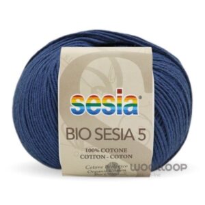 wloczka bio sesia 5 gleboki granat 0474