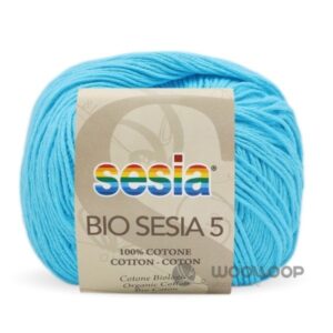 wloczka bio sesia 5 turkusowy 0064