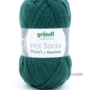 wloczka skarpetkowa z kaszmirem Hot Socks Pearl uni Grundl kolor 08 woolloop