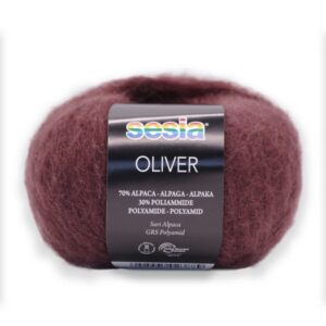 wloczka sesia Oliver czekoladowy braz 1640 suri alpaka sklep woolloop