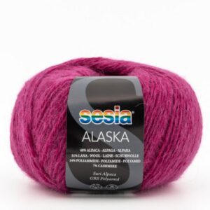 wloczka sesia alaska 4565 magenta sklep woolloop