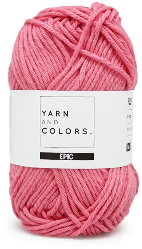 yarn and colors epic 038 rozowa piwonia